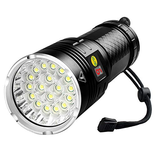 High Power 10000Lumen T6 LED Rechargeable Flashlight Aluminum Torch Bright Light